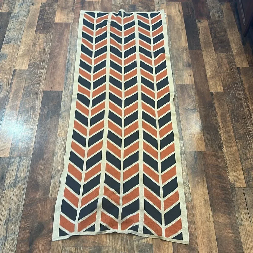 Chevron Patterned Throw Blanket from studio twist (6000A)